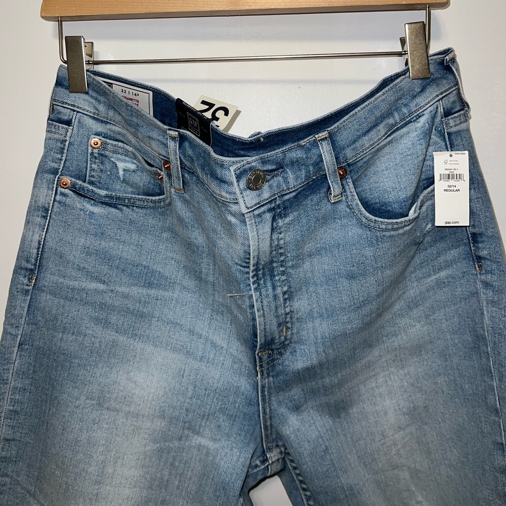 Gap high rise cigarette Jean